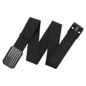Hero Belt - American Flag Buckle and Black Band