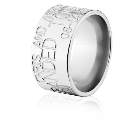 Banded Together Duck Band Ring 12mm