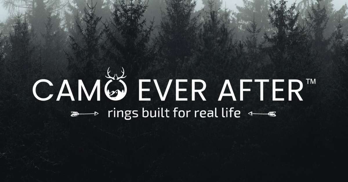 Unique Wedding Rings & Modern Wedding Bands | Camo Ever After