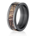 Realtree AP Black Camo Ring 8mm - SIZE 9.5