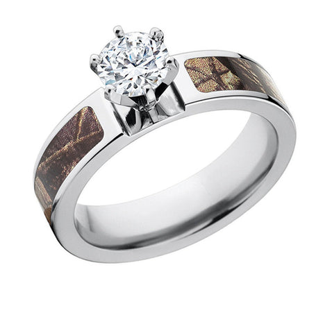 Realtree AP Camo Engagement Ring - 6mm with 1CT Stone
