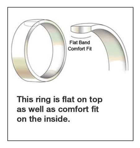 Realtree AP Camo Ring for Him - Black Zirconium 8mm