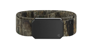 Camo Belt - Black Buckle, Realtree Edge Band