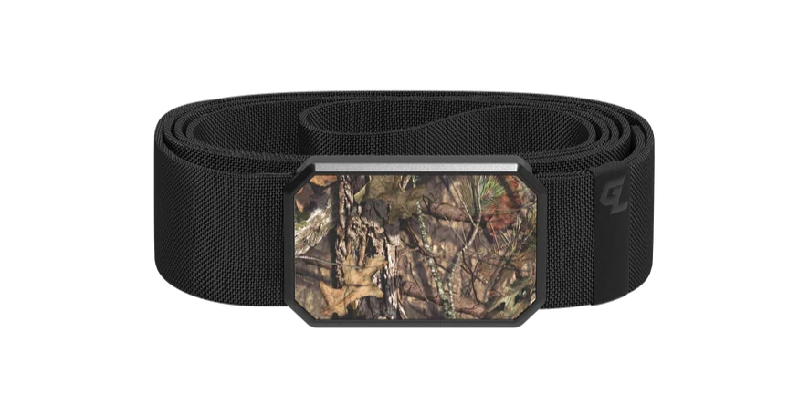 Camo Belt - Mossy Oak Buckle/Black Band
