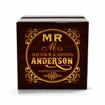 Customized Wooden Ring Box 