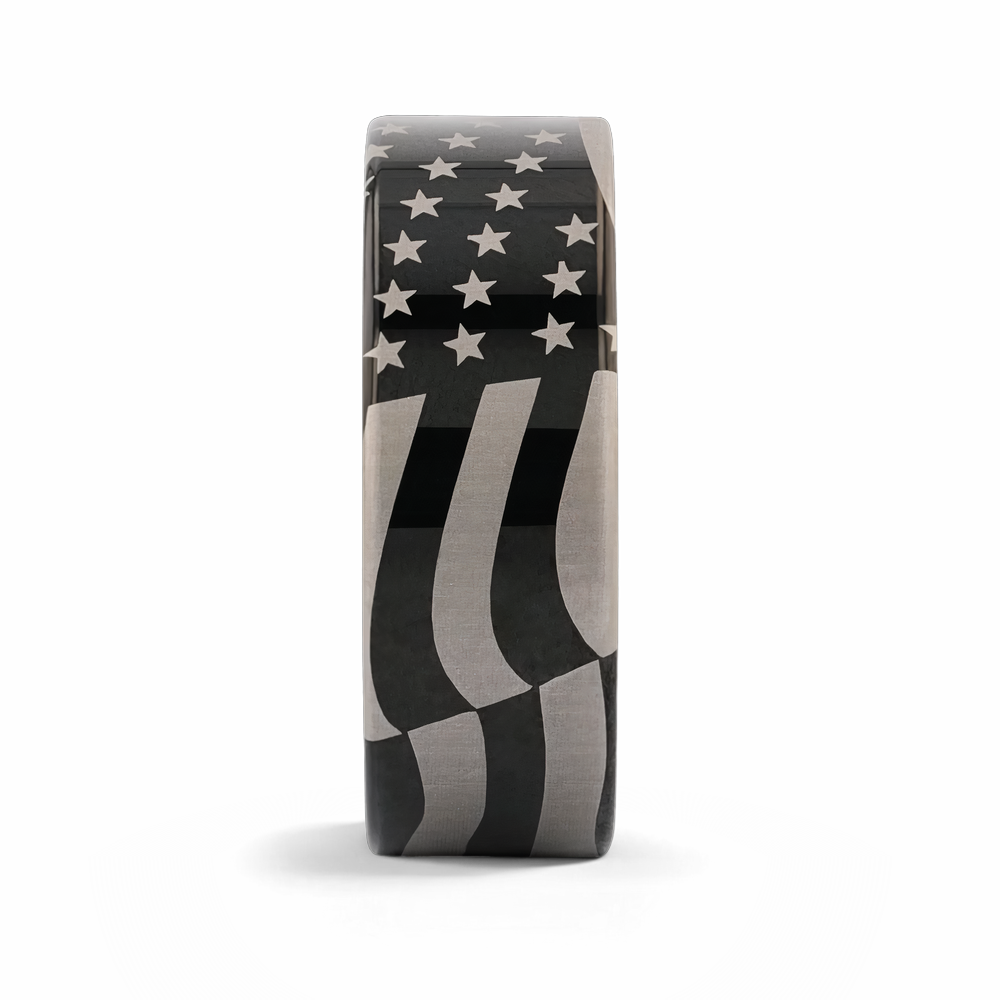 Tungsten Patriot Ring - 6mm to 10mm 