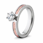 Realtree AP Pink Camo Engagement Ring - 1/2 CT - Camo Ever After