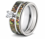 Mossy Oak Obsession Camo Ring Set for Her 