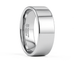 Flat Tungsten Band - 4mm to 12mm 