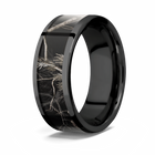 Black Zirconium Realtree AP Black Camo Ring