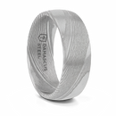Damascus Steel Ring in 6mm or 8mm 