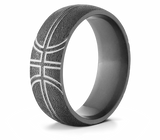 black basketball ring textured