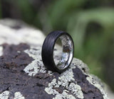 carbon fiber ring with titanium sleeve