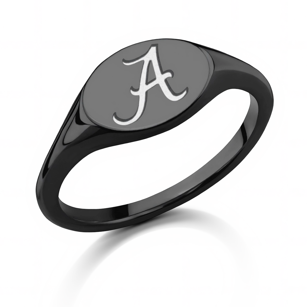 Alabama Ring – Small Signet in Alternative Metals
