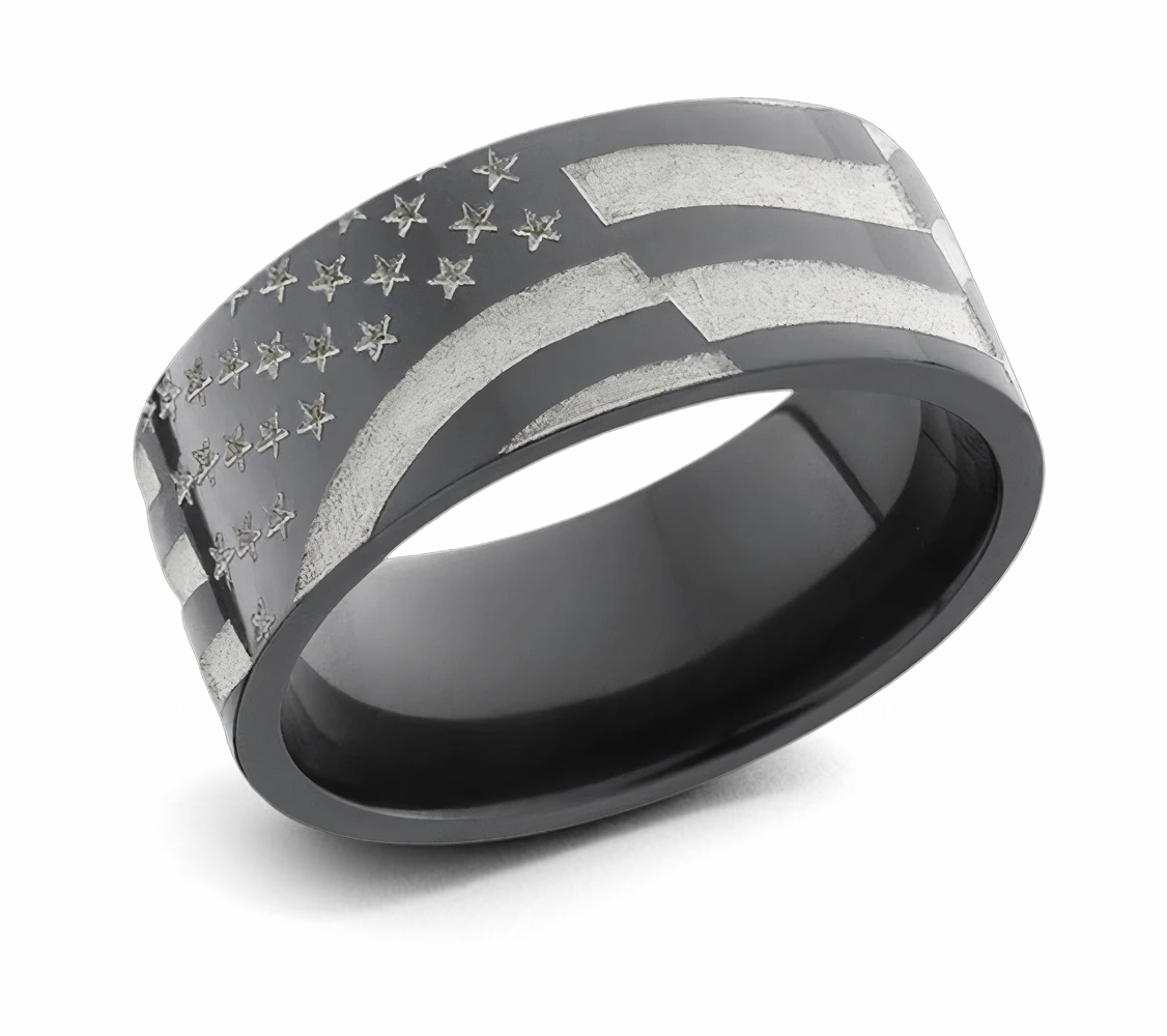 American Flag Ring 