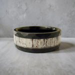 Antler Ring in Black Hammered Tungsten 