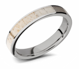 Antler Ring for Her - Cobalt Chrome 4mm 