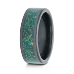 malachite ceramic ring