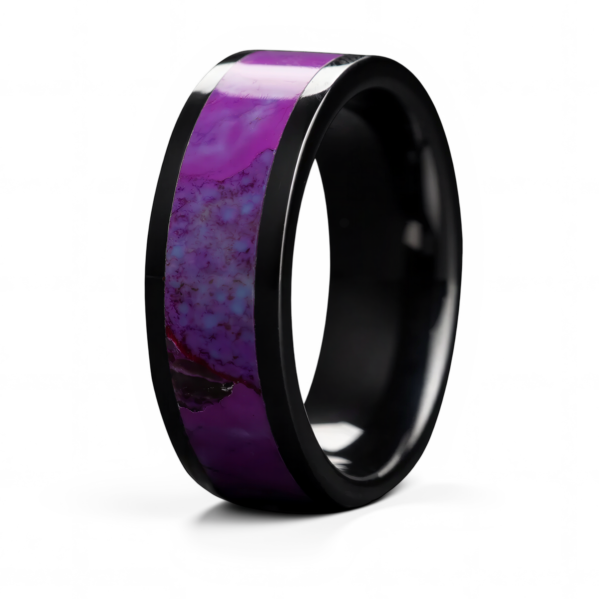 Purple Turquoise Ring