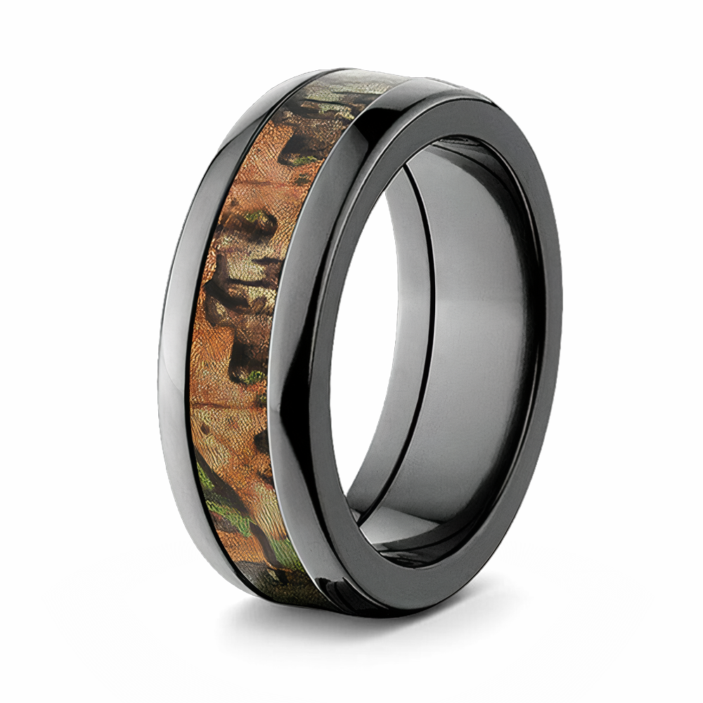 Realtree Domed 8mm Band - Choose Pattern 
