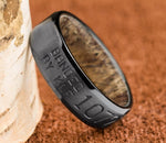 Black Duck Band with Mossy Oak Duck Blind Sleeve - 8mm