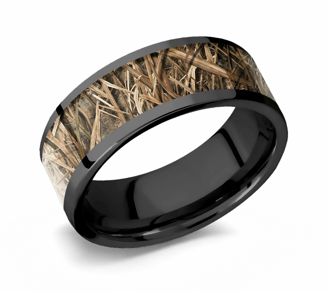 Black Mossy Oak SG Blades Camo Ring 