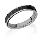 Black Onyx Ring - Titanium 