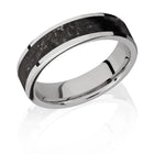 Black Onyx Ring - Titanium 