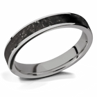 Black Onyx Ring - Titanium 