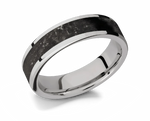 Black Onyx Ring - Titanium 