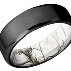 Black Zirconium Band with Camo Sleeve 