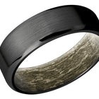 Black Zirconium Band with Camo Sleeve 