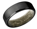 Black Zirconium Band with Camo Sleeve 