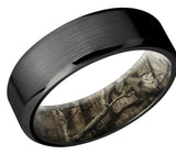 Black Zirconium Band with Camo Sleeve 