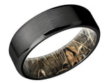 Black Zirconium Band with Camo Sleeve 