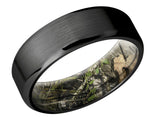 Black Zirconium Band with Camo Sleeve 