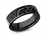 black metal black camo ring
