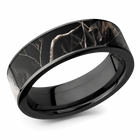 black metal black camo ring