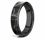 Black Zirconium Realtree AP Black Camo Ring 