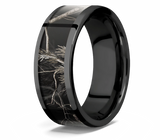 Black Zirconium Realtree AP Black Camo Ring 