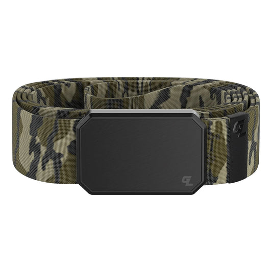 Camo Belt - Mossy Oak Bottomland Belt with Black Buckle - Camo Ever After