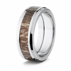 Mossy Oak Bottomland Ring - 8mm Tapered 