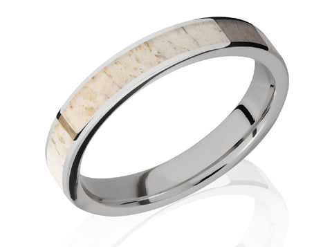 Antler Ring for Her - Cobalt Chrome 4mm
