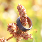 Carbon Fiber Ring with Whiskey Barrel Sleeve 