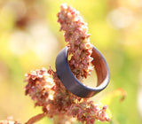 Carbon Fiber Ring with Whiskey Barrel Sleeve 