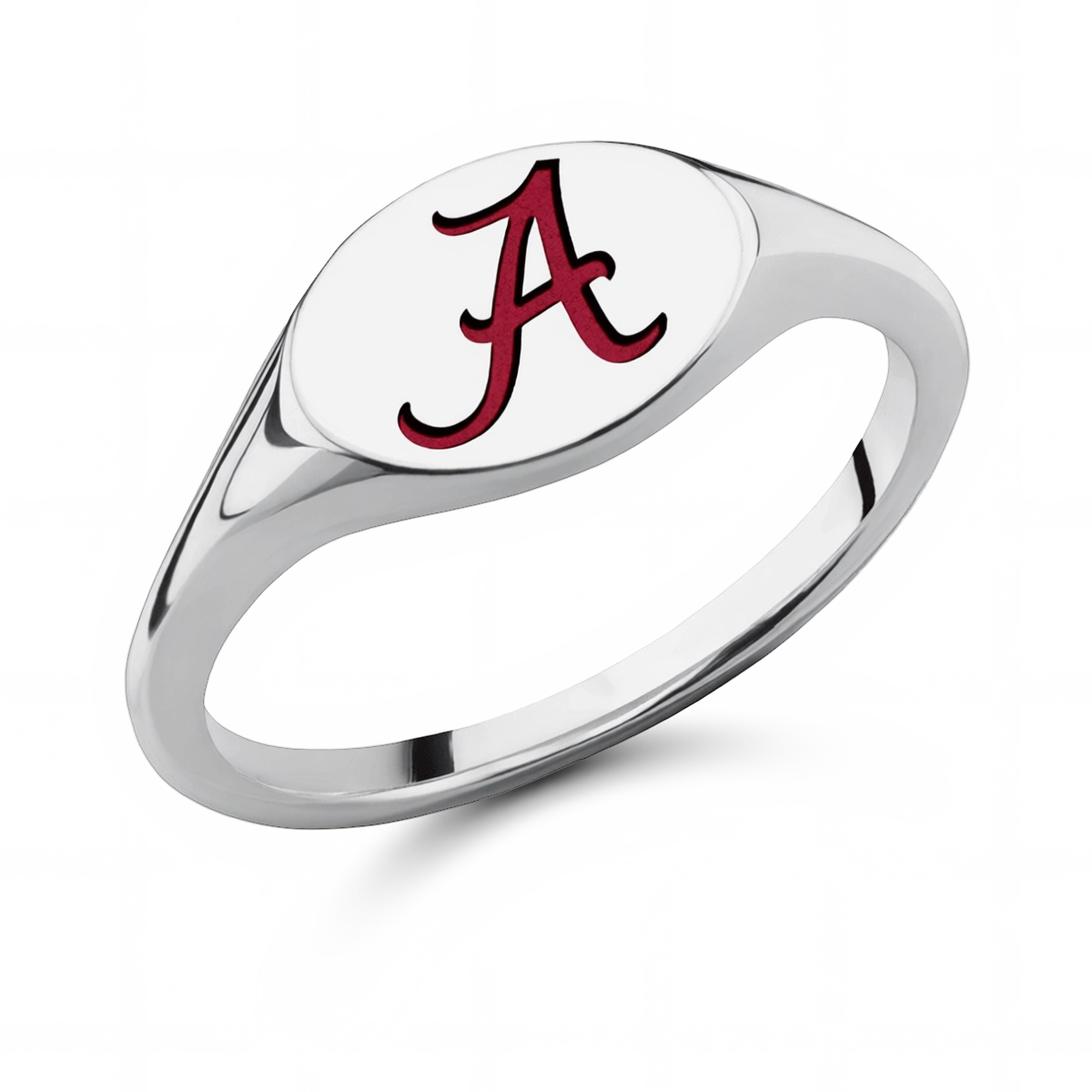 Alabama Ring – Small Signet in Alternative Metals