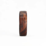 Cocobolo Wood Ring with Carbon Fiber Sleeve 