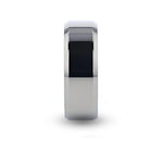 Titanium Ring with Beveled Edges 