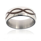 Dinosaur Bone Infinity Band 8mm 