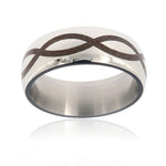 Dinosaur Bone Infinity Band 8mm 